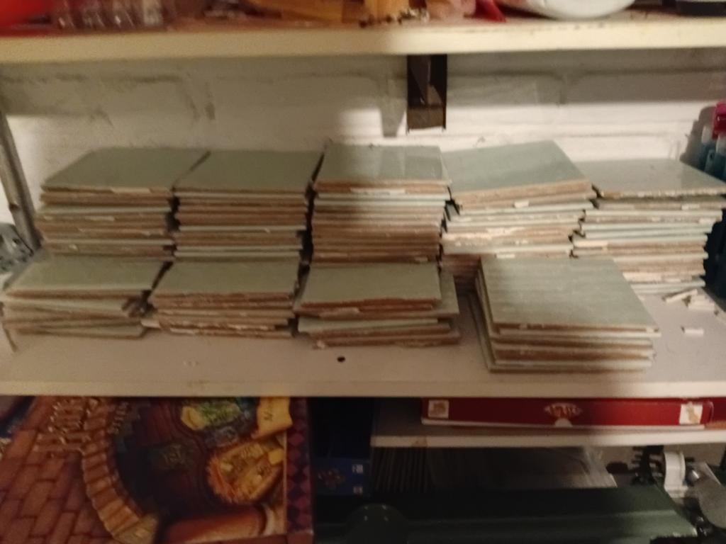 Mintgroene tegels - Alcora 15 x 15, Ophalen, Gebruikt, Minder dan 20 cm, Minder dan 20 cm