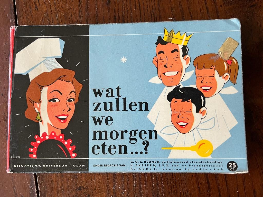 Wat zullen we morgen eten...?  1950, Gelezen, G.G.C. Beumer, Nederland en België, Tapas, Hapjes en Dim Sum