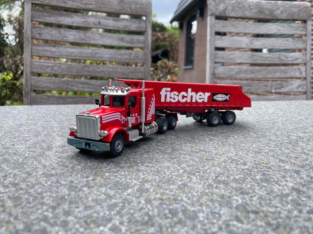 Siku 3520 - Peterbilt kiepauto Fischer, Ophalen of Verzenden, Nieuw, Bus of Vrachtwagen, SIKU