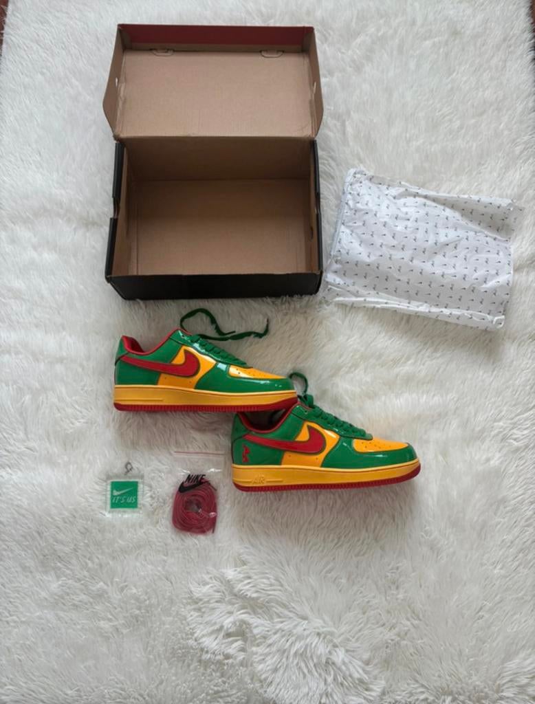 Nike Air Force 1 Low Lil Yachty Concrete Boys - Lucky Green, Verzamelen, Ophalen of Verzenden, Gebruikt