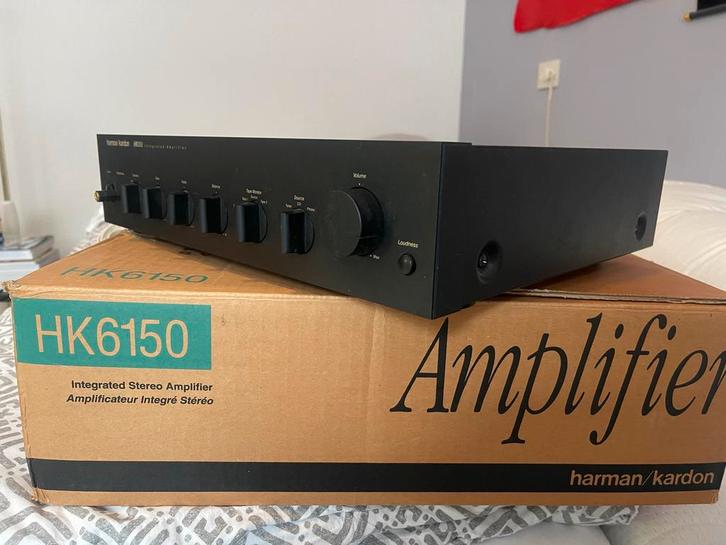 Hardon / Kardon HK 6150 Versterker, Audio, Tv en Foto, Versterkers en Receivers, Zo goed als nieuw, Stereo, Minder dan 60 watt