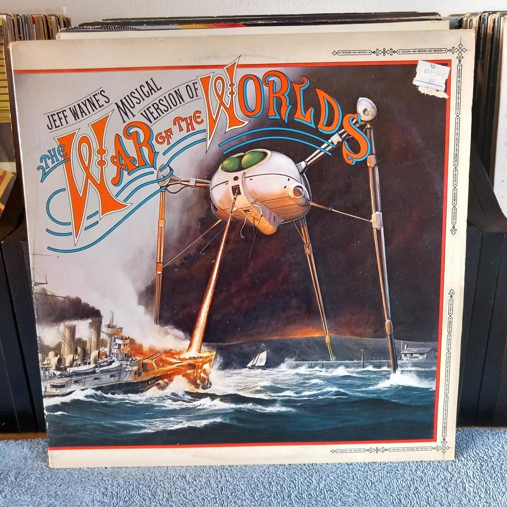 Lp the war of the worlds Jeff wayne 2 lp's, Ophalen of Verzenden, Rechthoekig