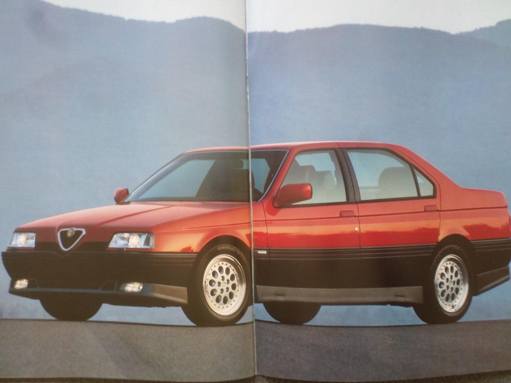 Alfa Romeo 164 & Q4 Brochure, Ophalen of Verzenden, Zo goed als nieuw, Alfa Romeo
