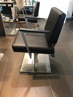 Zwarte kappersstoelen met pomp, Ophalen of Verzenden