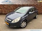 Opel Corsa 1.2i 16V Enjoy I Airco I Nieuwe APK, Voorwielaandrijving, Zwart, 1229 cc, Origineel Nederlands