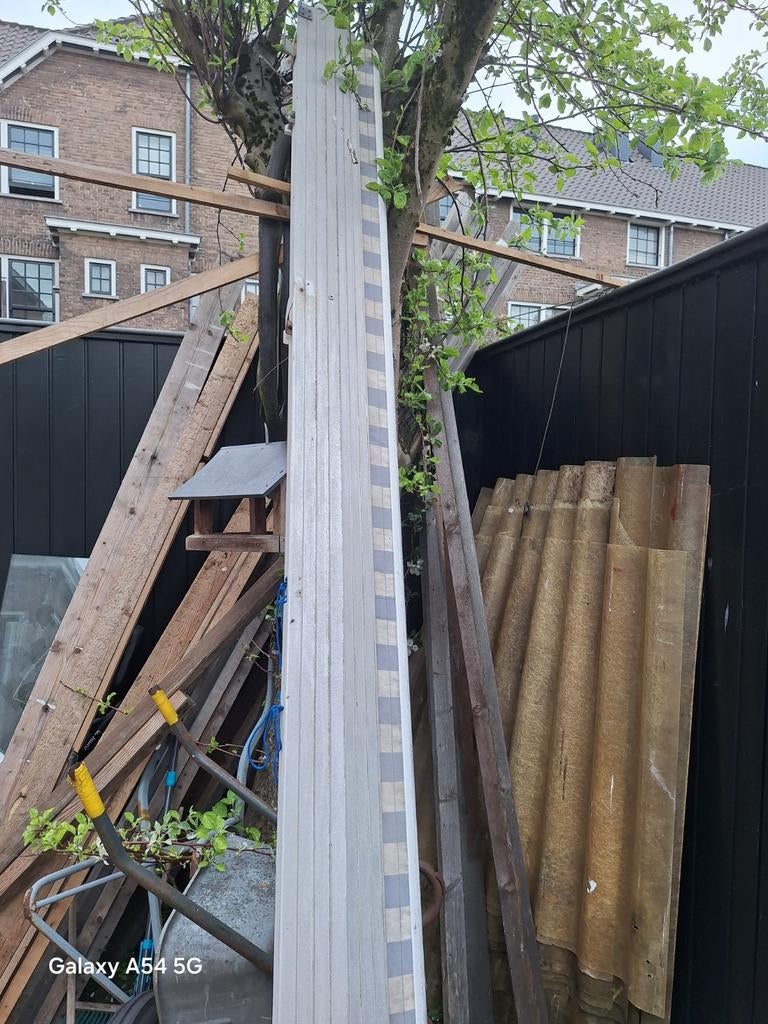 Zonnescherm knikarm 3.50 meter, Ophalen of Verzenden