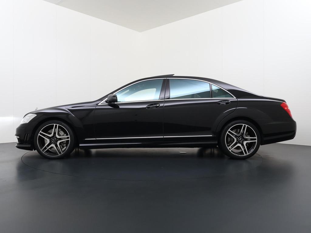 Mercedes-Benz S-klasse S 63 AMG Lang | Panorama - Schuifdak, Auto's, Mercedes-Benz, Automaat, Euro 5, Achterwielaandrijving, Gebruikt