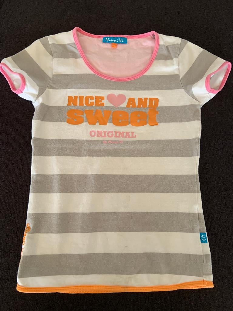 Diverse meisje T-shirts, Kinderen en Baby's, Kinderkleding | Maat 128, Meisje, Ophalen of Verzenden, Zo goed als nieuw, Shirt of Longsleeve