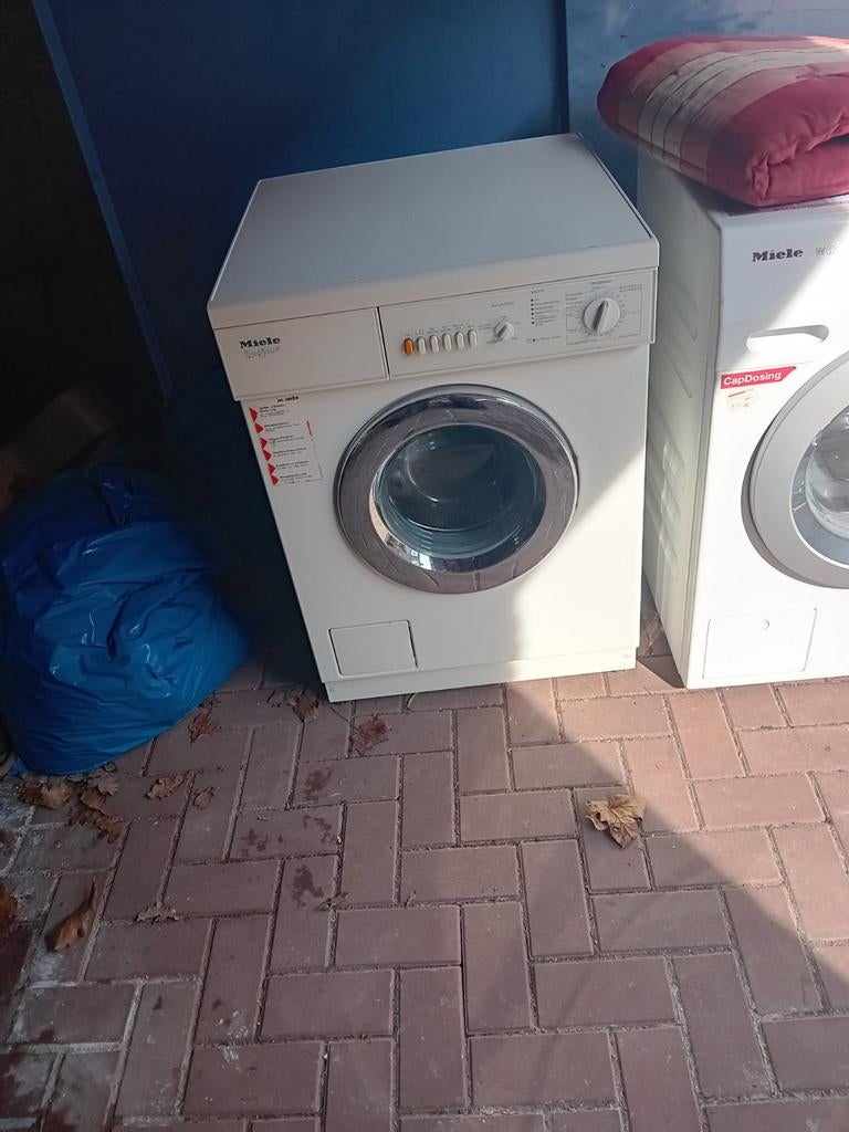 Te koop miele wasmachine, Ophalen, Gebruikt, Voorlader, 85 tot 90 cm