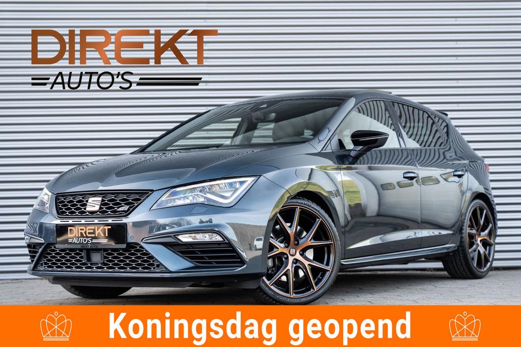 SEAT Leon 2.0 TSI CUPRA PANO BEATS KEYLESS VIRTUAL CAMERA, 15 km/l, Gebruikt, Zwart, 4 cilinders