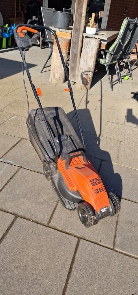 Black+Decker grasmaaier, Ophalen, Gebruikt