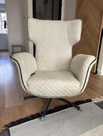 Draaifauteuil- Label First Class, Ophalen, 75 tot 100 cm, Zo goed als nieuw, Stof