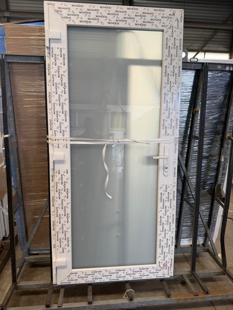 Kunstof shüco deur kozijn, 75 tot 150 cm, Kunststof, Deurkozijn, Nieuw