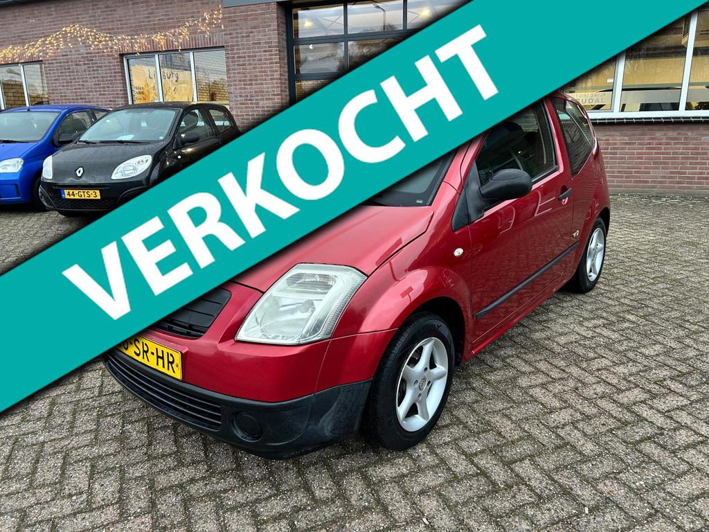 Citroen C2 1.4i Furio // Airco //Nieuwe APK bij aflevering, Voorwielaandrijving, 4 cilinders, 965 kg, Origineel Nederlands