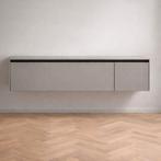 Tv meubel Cannes taupe (zwevend) UITVERKOOP van €999,-, Huis en Inrichting, 150 tot 200 cm, Nieuw, Ophalen of Verzenden, Minder dan 100 cm