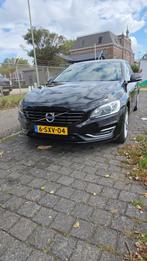 Volvo V60 D6 215pk AWD Plug-in Hybrid 2013 Zwart, Auto's, Automaat, 1800 kg, Zwart, Zwart
