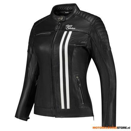 Rusty Stitches Alice Motorjas, Zwart-Wit, Motoren, Kleding | Motorkleding, Nieuw met kaartje, Ophalen of Verzenden