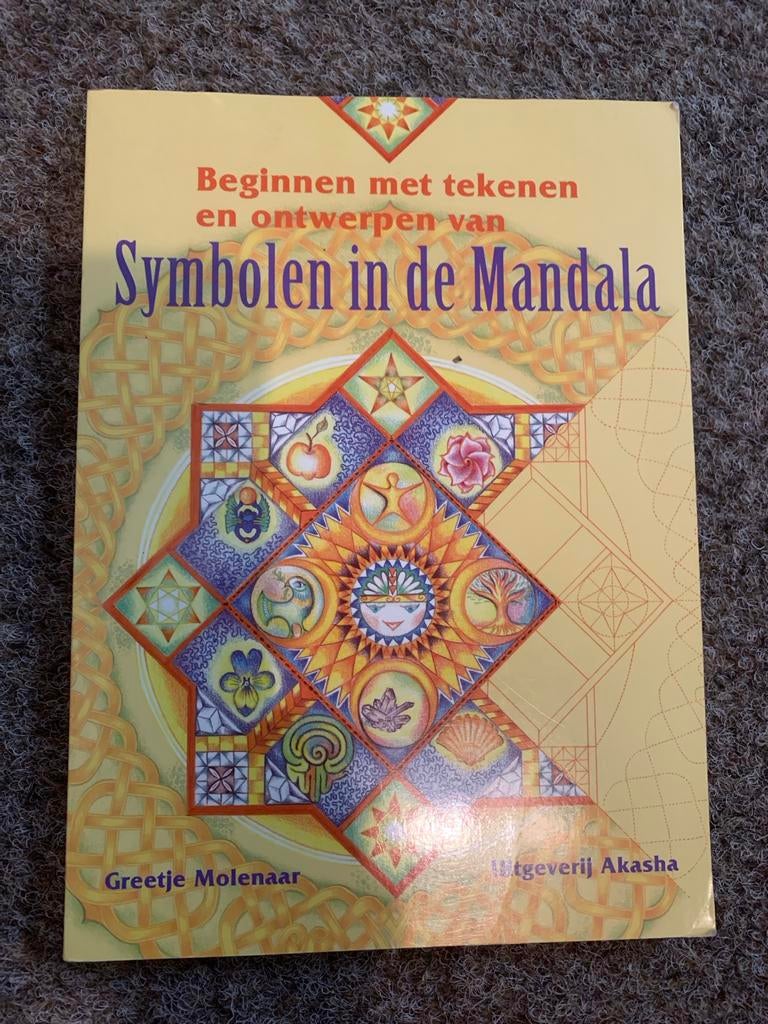 Beginnen met tekenen en ontwerpen van Symbolen in de Mandala, Boeken, Ophalen of Verzenden, Zo goed als nieuw, Meditatie of Yoga