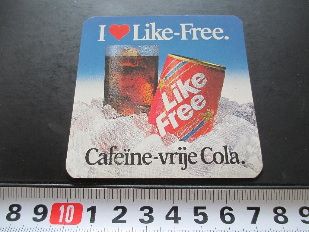 sticker I love Like-Free Cafeïne vrije Cola *, Ophalen, Zo goed als nieuw