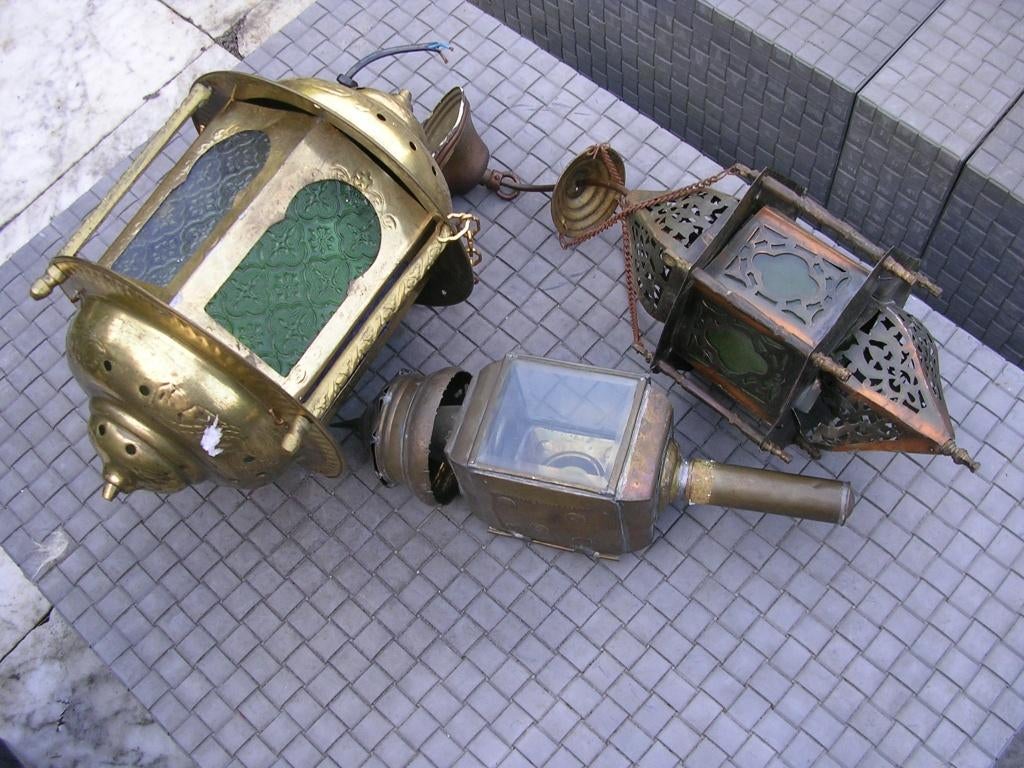 OPRUIMING 3 leuke lampen om op te knappen., Ophalen of Verzenden