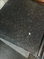 Tegels Olivian Black Gezoet (nieuw) 40*40 cm — 15 mm dik, Nieuw, Hardsteen, 40 tot 60 cm, Vloertegels