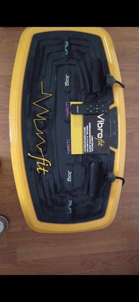 Trilplaat vibrofit 1 x gebruikt, Sport en Fitness, Fitnessapparatuur, Ophalen of Verzenden, Zo goed als nieuw, Trilplaat