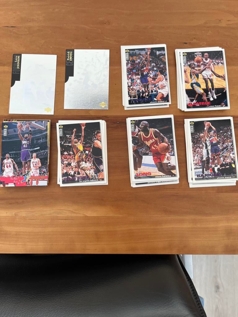 Upper Deck Collector's Choice Basketbalkaarten 1995, Ophalen of Verzenden, Zo goed als nieuw, Overige sporten, Spelerskaart
