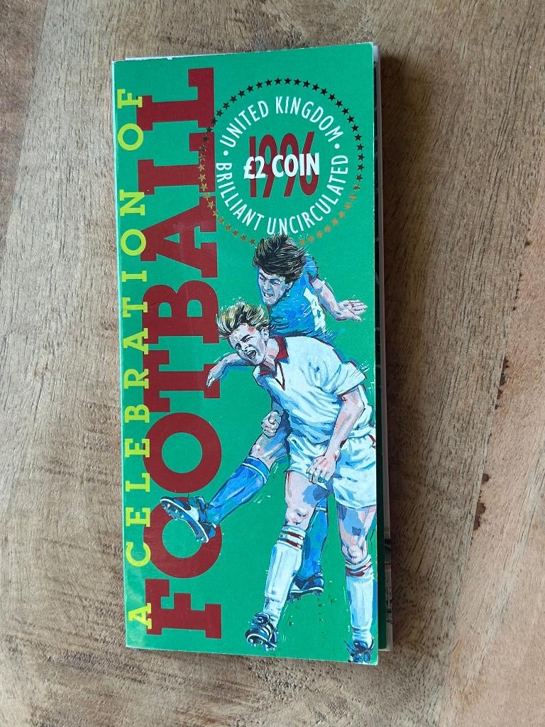 UK voetbal EK 1996 penning, Verzamelen, Ophalen of Verzenden, Zo goed als nieuw, Buitenlandse clubs