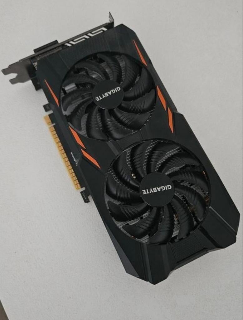 Gigabyte GeForce GTX 1050 Ti Windforce OC, Computers en Software, Videokaarten, PCI-Express 3, HDMI, Ophalen of Verzenden, Nvidia