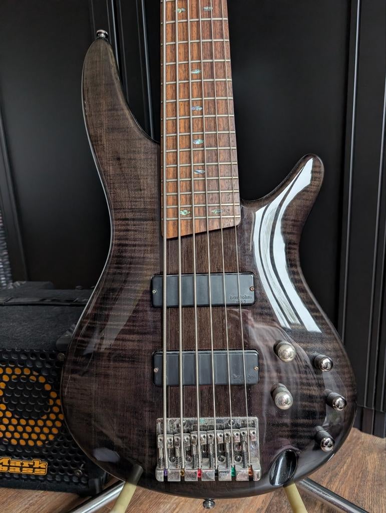 Ibanez SR706 zessnarige actieve bas, Ophalen, Elektrisch, 6-snarig