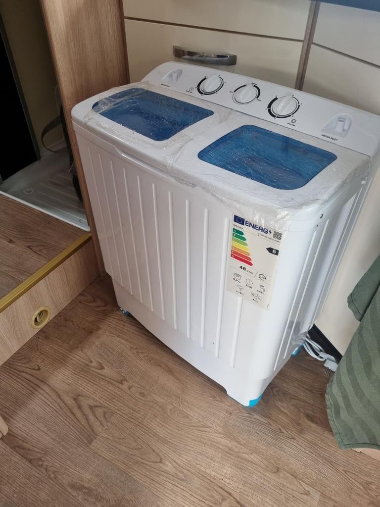 Nieuwe Was- centrifuge combinatie voor camper of caravan, Witgoed en Apparatuur, Minder dan 4 kg, Ophalen of Verzenden, Nieuw