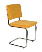 Zuiver Ridge Rib Buisstoel - Retro Design & Comfortabel, Overige kleuren, Nieuw, Ophalen of Verzenden, Metaal