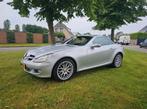 Mercedes-Benz SLK 1.8 Slk200 Kompr Roadster AUT 2003 Grijs, Auto's, Mercedes-Benz, Automaat, Achterwielaandrijving, Zwart, 4 cilinders