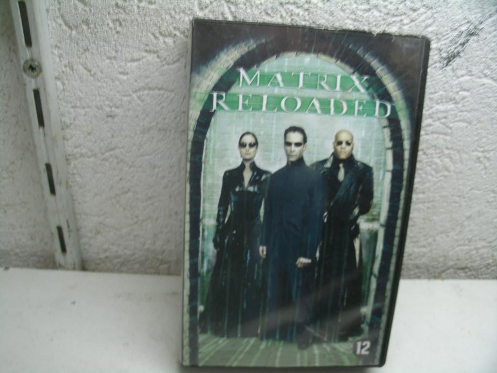 vhs 207b matrix reloaded, Vanaf 16 jaar, Ophalen of Verzenden, Zo goed als nieuw, Actie en Avontuur
