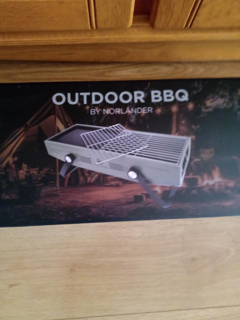 Norlander Outdoor Barbecue - Nieuw in doos Houtskool, Ophalen, Nieuw, Norlander
