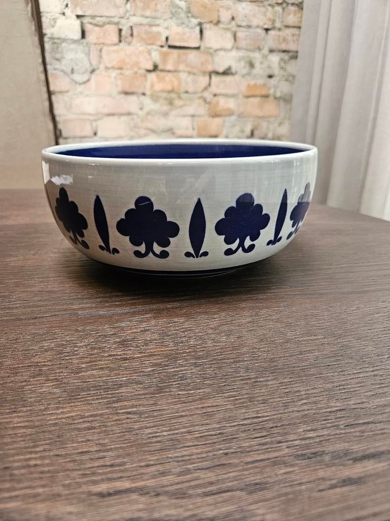 Boch België La Louviere Baltic kom schaal 21 cm, Ophalen of Verzenden