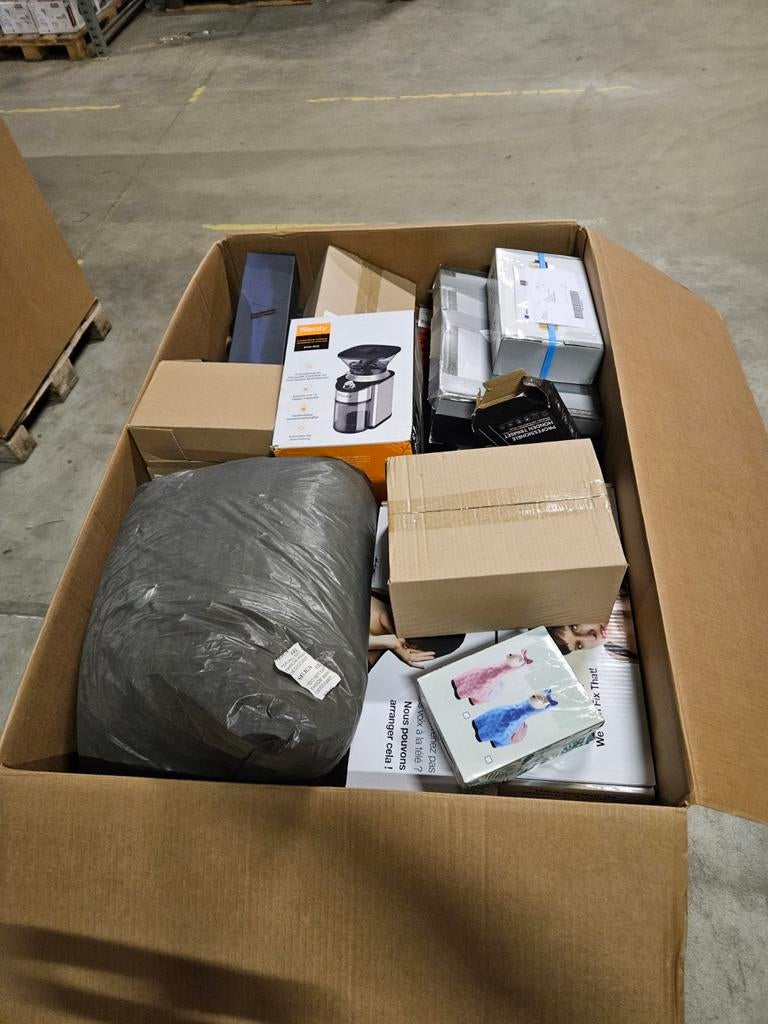 3 Pallets met Retouren en Overschot - Mix van Alles, Diversen, Rommelmarktspullen, Ophalen