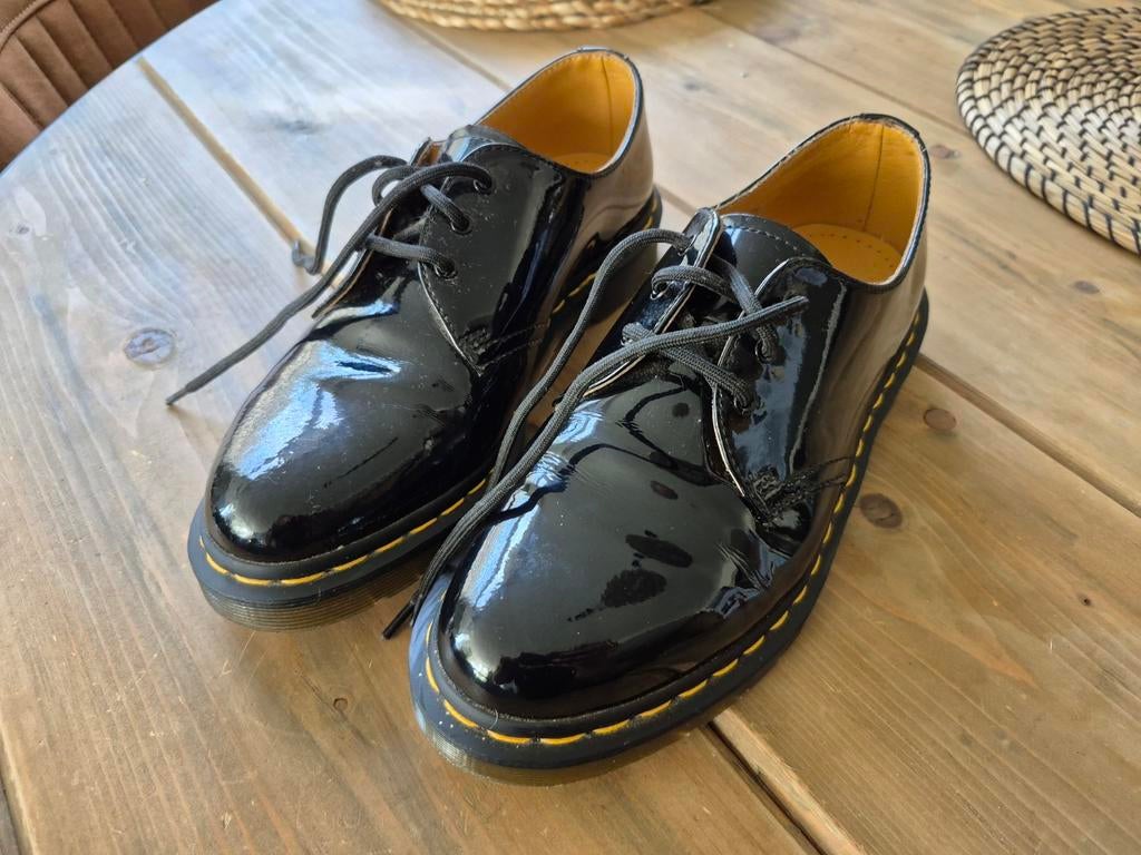 Dr. Martens 1461 Patent Leather Schoenen Zwart, Kleding | Dames, Schoenen, Zo goed als nieuw, Schoenen met lage hakken, Zwart