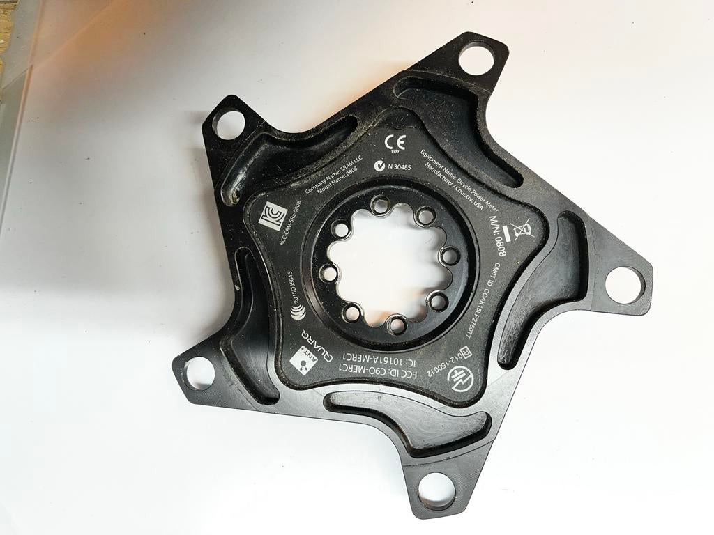 Quarq Red Spider vermogensmeter, Crankstel of Pedalen, Ophalen of Verzenden, Zo goed als nieuw, Aluminium