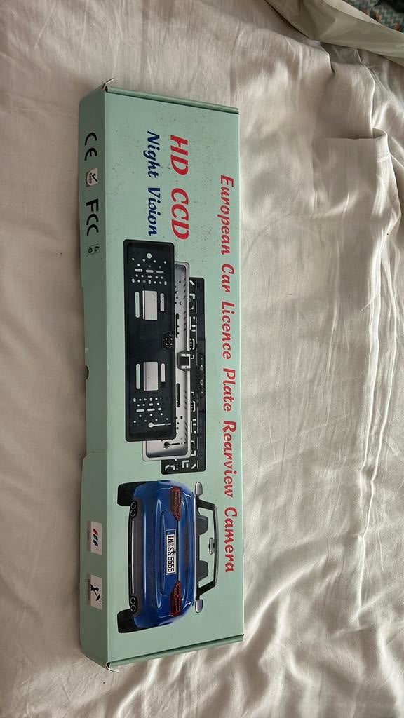 Kenteken achteruitrij camera, Ophalen, Nieuw