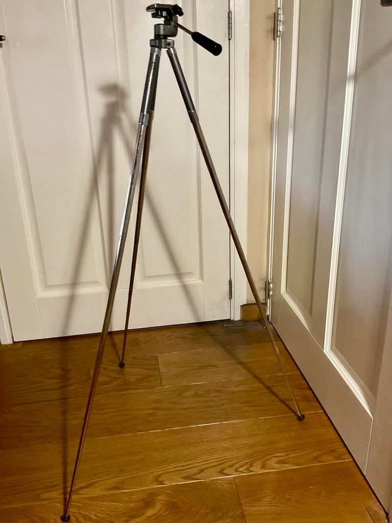 Cullmann 50011 telescopisch statief weegt 650 gram, Ophalen of Verzenden, Gebruikt, Minder dan 150 cm, Driepoot