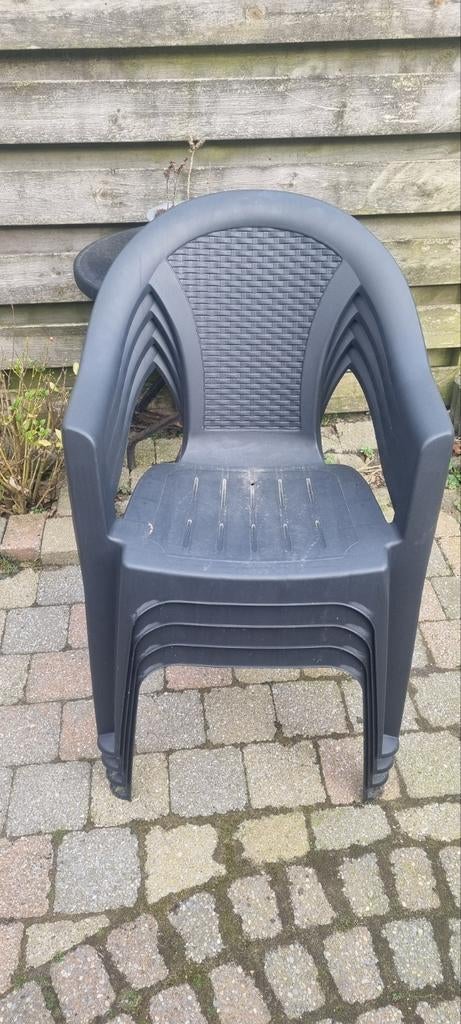 Tuinstoelen, Tuin en Terras, Tuinstoelen, Ophalen, Gebruikt, Kunststof