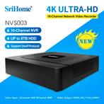 Srihome  nvs003  4k 16 kanalen, Ophalen of Verzenden, Nieuw
