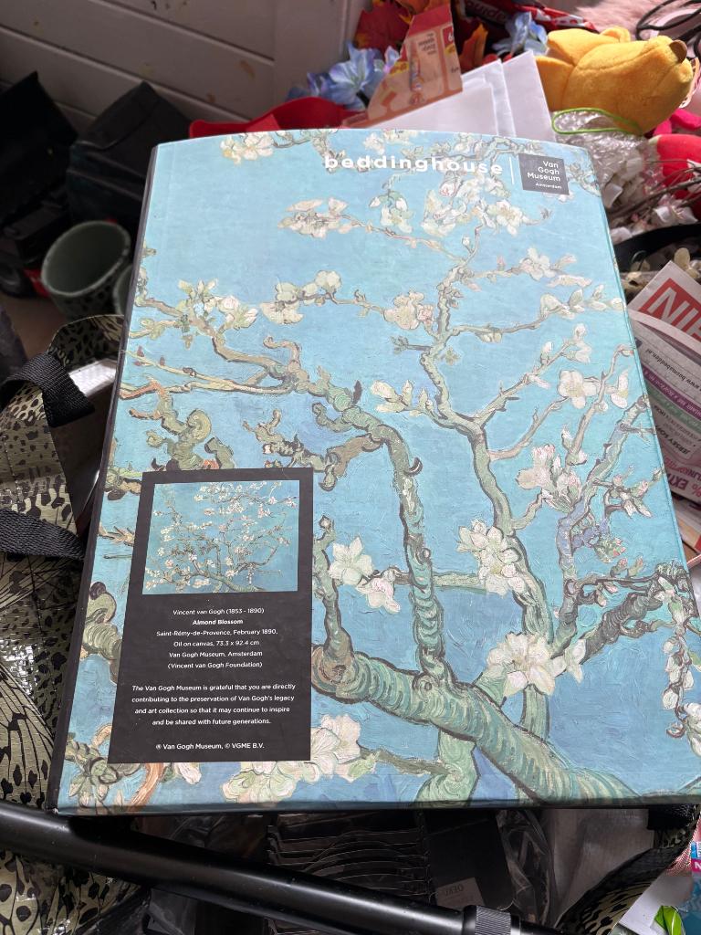 nieuw vincent van gogh dekbed overtrek 1 persoons, Dekbedovertrek, Nieuw, Ophalen of Verzenden, Overige kleuren