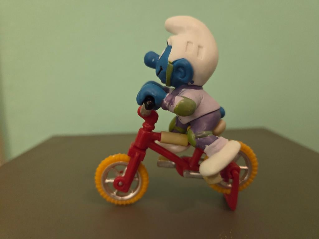 Smurf, BMX smurf, Verzamelen, Smurfen, Nieuw, Overige Smurfen, Ophalen of Verzenden