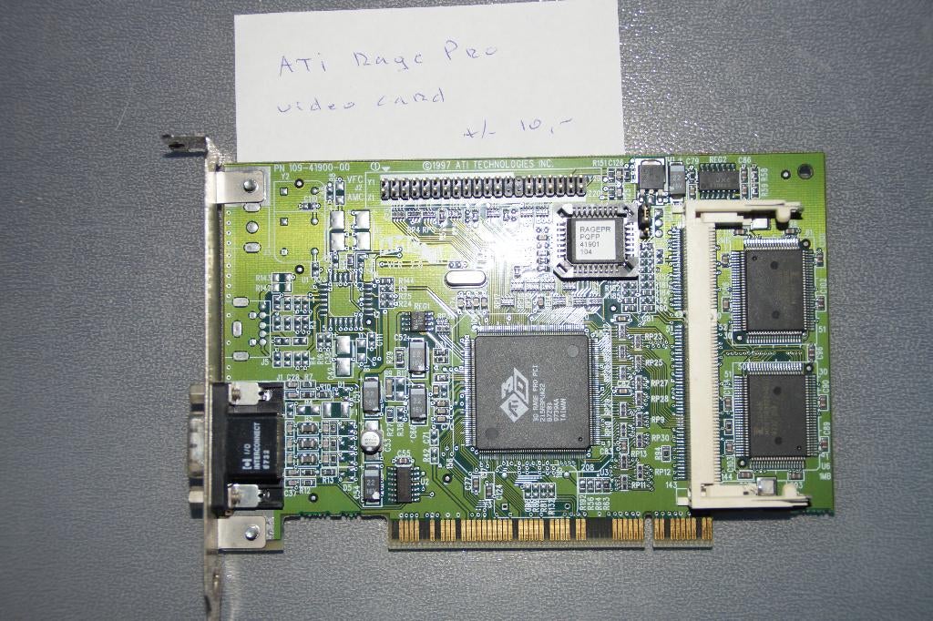 vintage video en geluidskaarten, Computers en Software, Ophalen of Verzenden