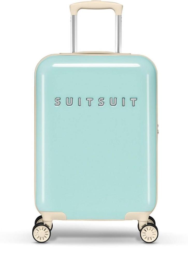 ✅ SUITSUIT Fabulous Fifties Luminous Mint Koffer 55 cm NIEUW, Sieraden, Tassen en Uiterlijk, Koffers, Nieuw, Hard kunststof, 70 cm of meer
