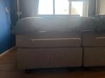 Boxspring 160 x 200, Ophalen, Gebruikt, Zwart, Tweepersoons