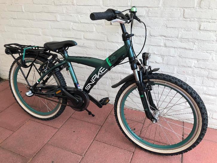 STOERE LOEKIE SNAKE 22 inch met 3 versnellingen, Fietsen en Brommers, Fietsen | Jongens, Gebruikt, 22 inch, Handrem, Versnellingen