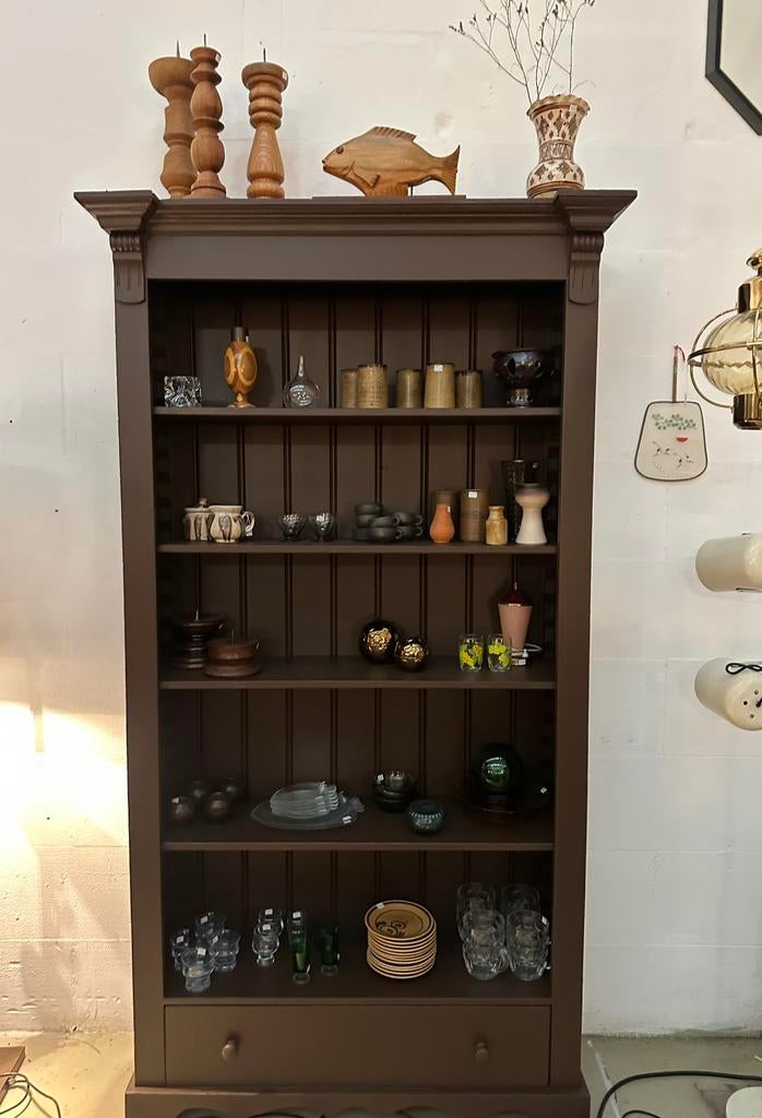 Grenen boekenkast, Ophalen of Verzenden, Gebruikt, 25 tot 50 cm, 50 tot 100 cm